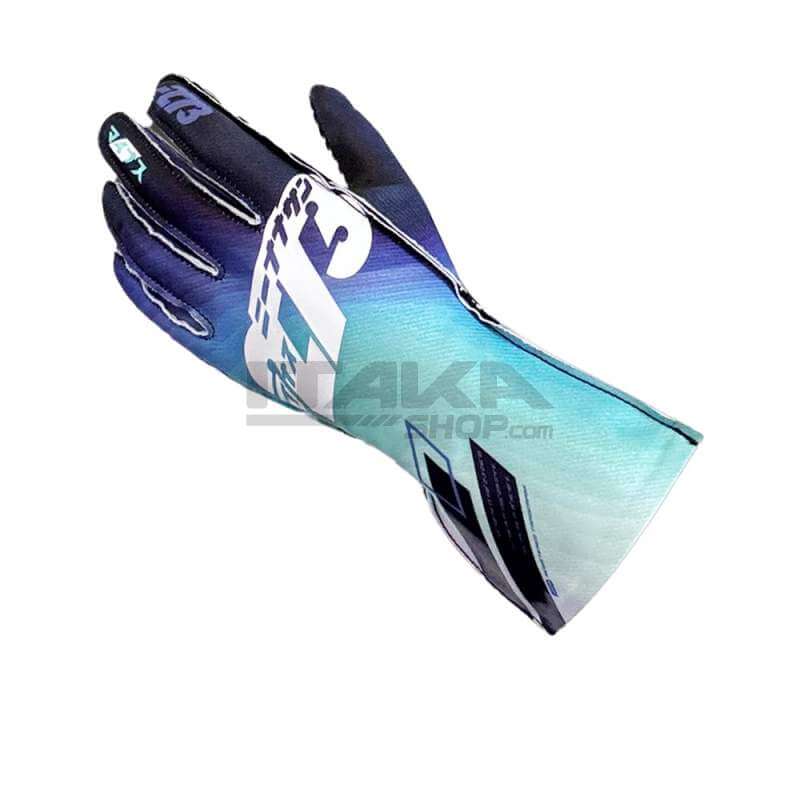 MINUS 273 Rennhandschuhe OSAKA Typ3 blau/mint 