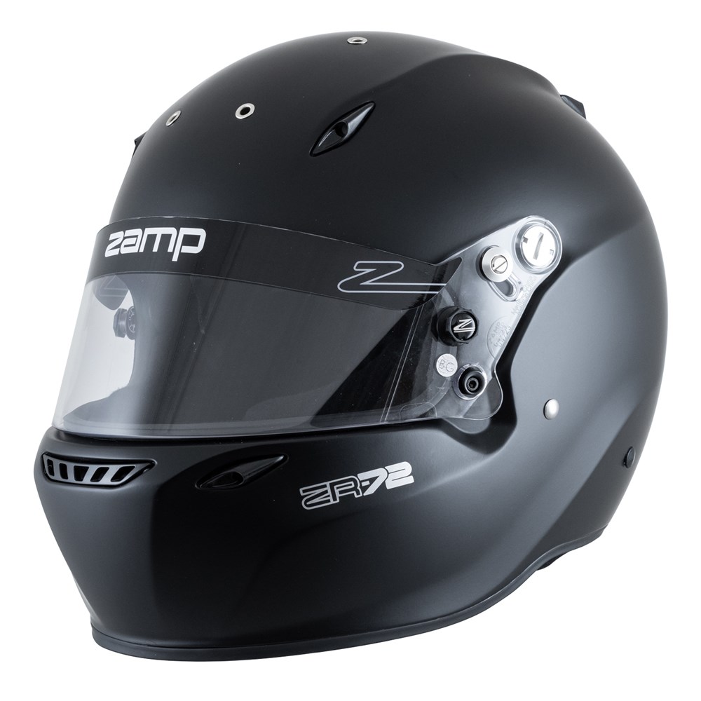 ZAMP Helm RZ72 FIA 8859 schwarz matt FIA 8859 Homologiert Auto und Kart