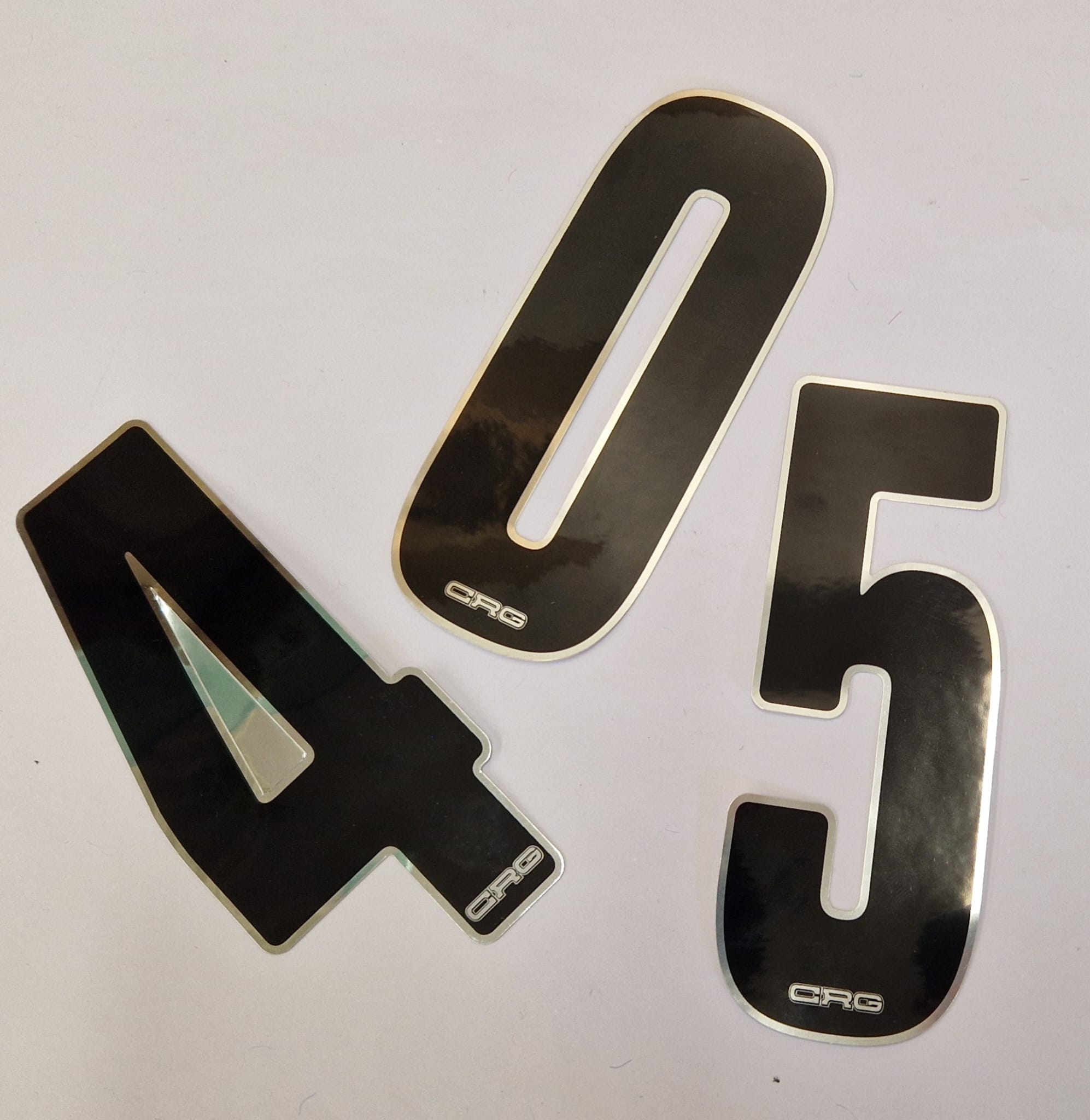 CRG Startnummer Schwarz CRG Startnummer Schwarz