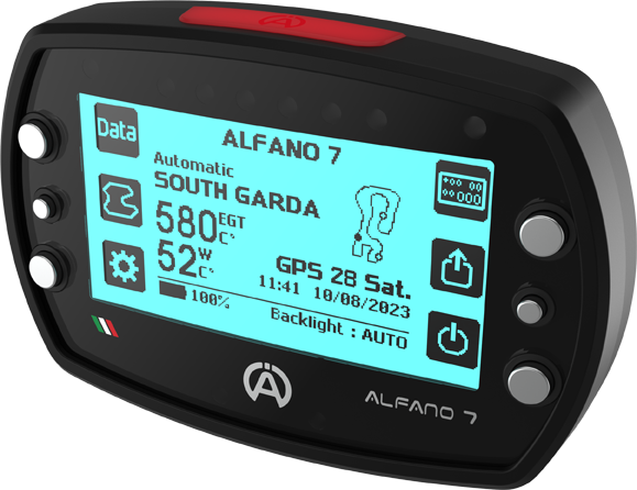 Alfano 7 1T Basic inkl. RPM, GPS, Bluetooth, charger cable, WL