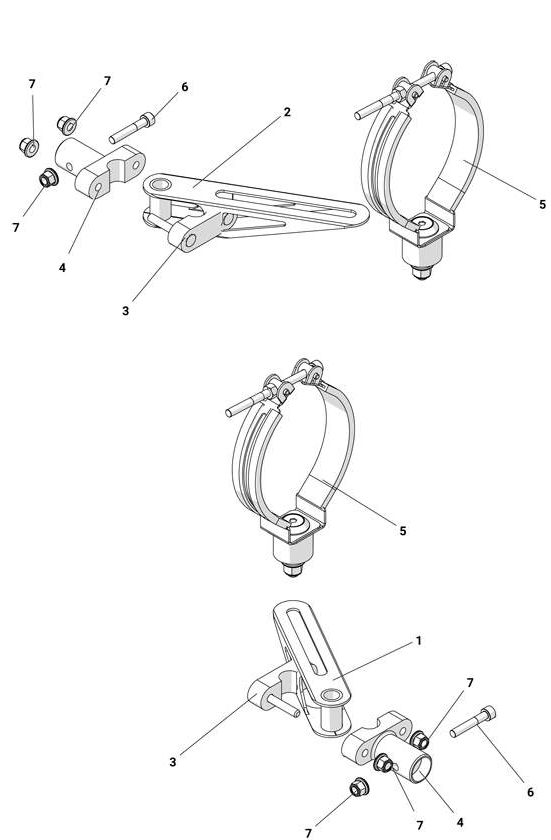 Auspuffhalter TM