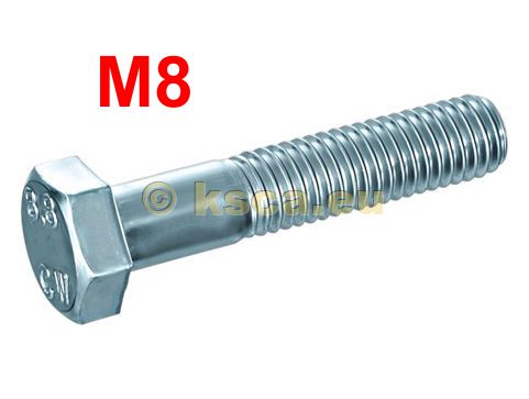 Sechskantschraube M8 8.8 Sechskantschraube M8 8.8