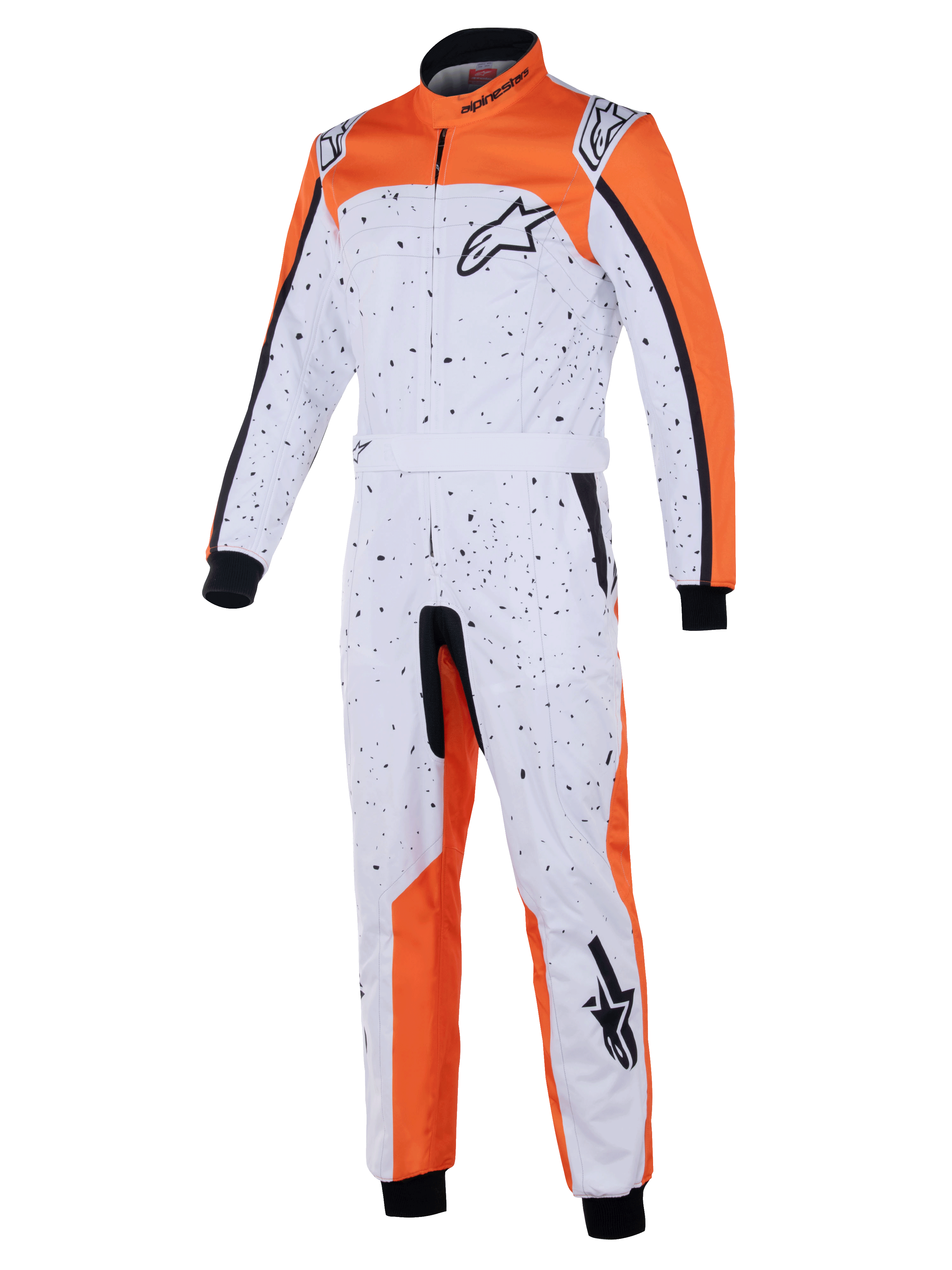 2025 KMX-9 V3 kart race suit white/orange/black 