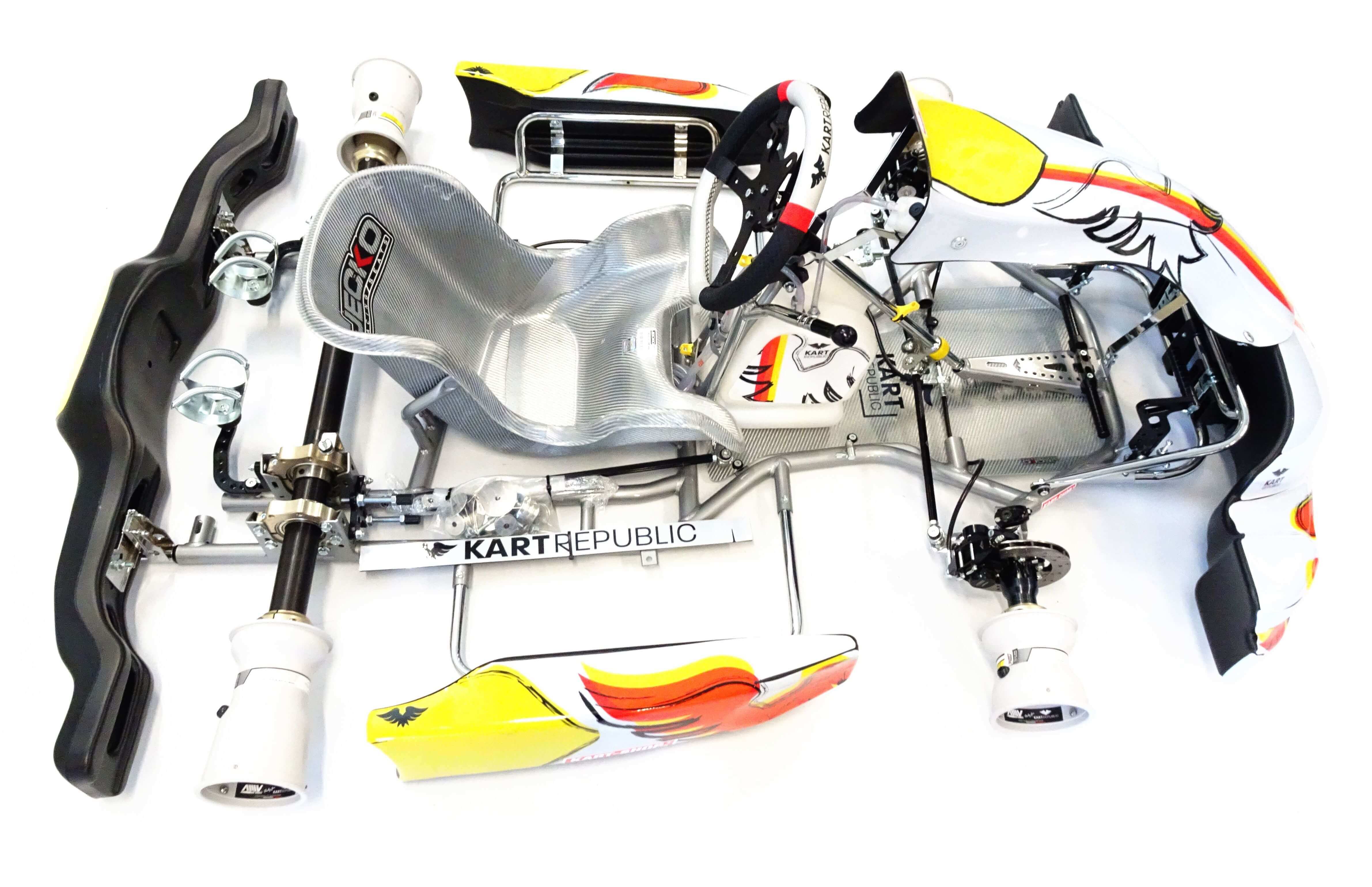 Kart Republic KZ 2025 weiß Kart Republic - Alonso Kart Republic KZ 2025 weiß Kart Republic - Alonso