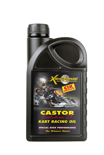 Xeramic CASTOR EVOLUTION 2T Öl 1Ltr. CIK Homol. Xeramic CASTOR EVOLUTION 2T Öl 1Ltr. CIK Homol.
