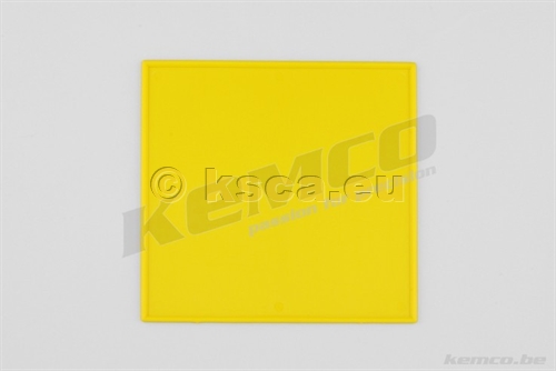 Nummernplatte 215x215 Gelb Nummernplatte 215x215 Gelb