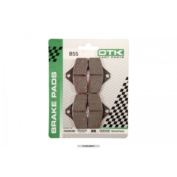 OTK Front brake pad BSS / BSM4 (4 pcs box) 