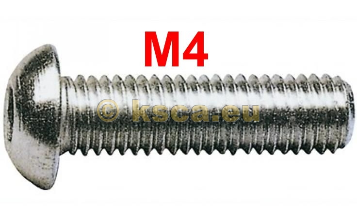 Linsenkopf Schraube M4 10.9 Linsenkopf Schraube M4 10.9