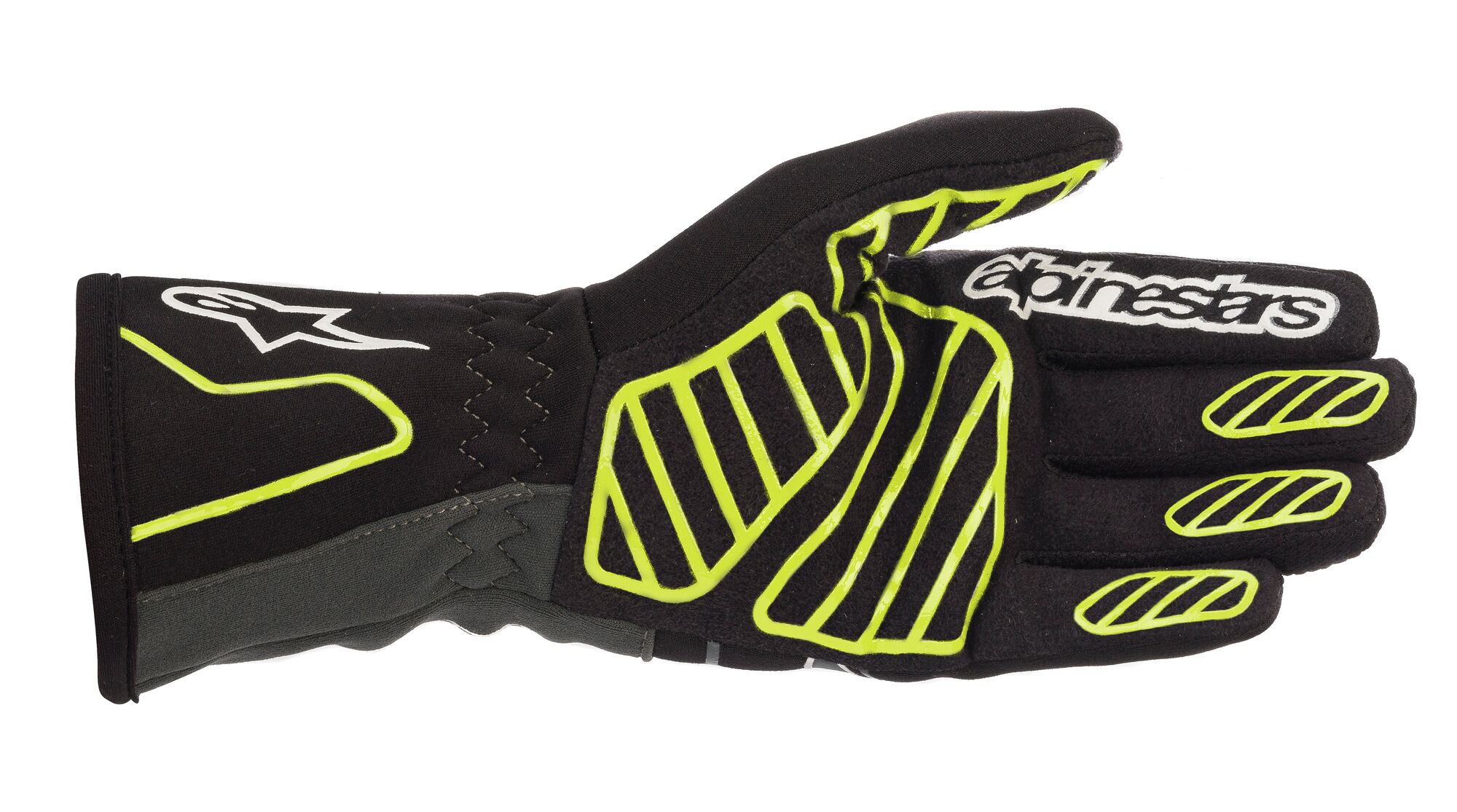 2022 Tech-1K Handschuhe schwarz/gelb fl/anthr.