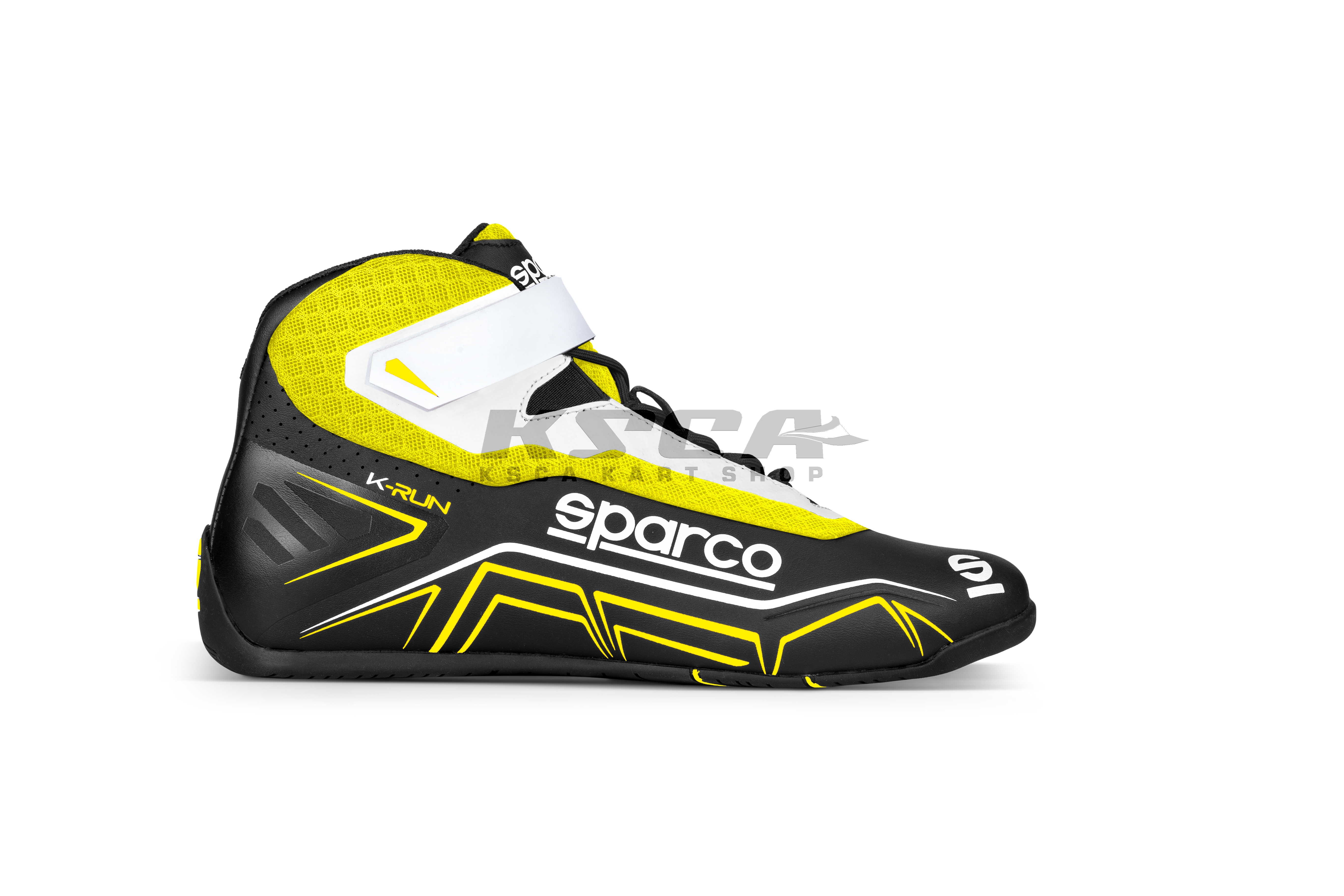 2022 Sparco K-RUN Rennschuh schwarz/gelb