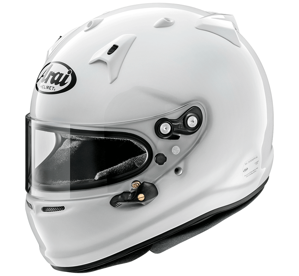 ARAI Helm GP7 FRP Snell SA 2020 weiß ARAI Helm GP7 FRP Snell SA 2020 weiß