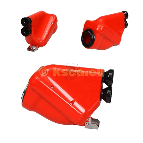 Ansauggeräuschdämpfer RR 23 Aktiv rot/schwarz Homol. CIK/FIA 28/SA/24 Ansauggeräuschdämpfer RR 23 Aktiv rot/schwarz Homol. CIK/FIA 28/SA/24