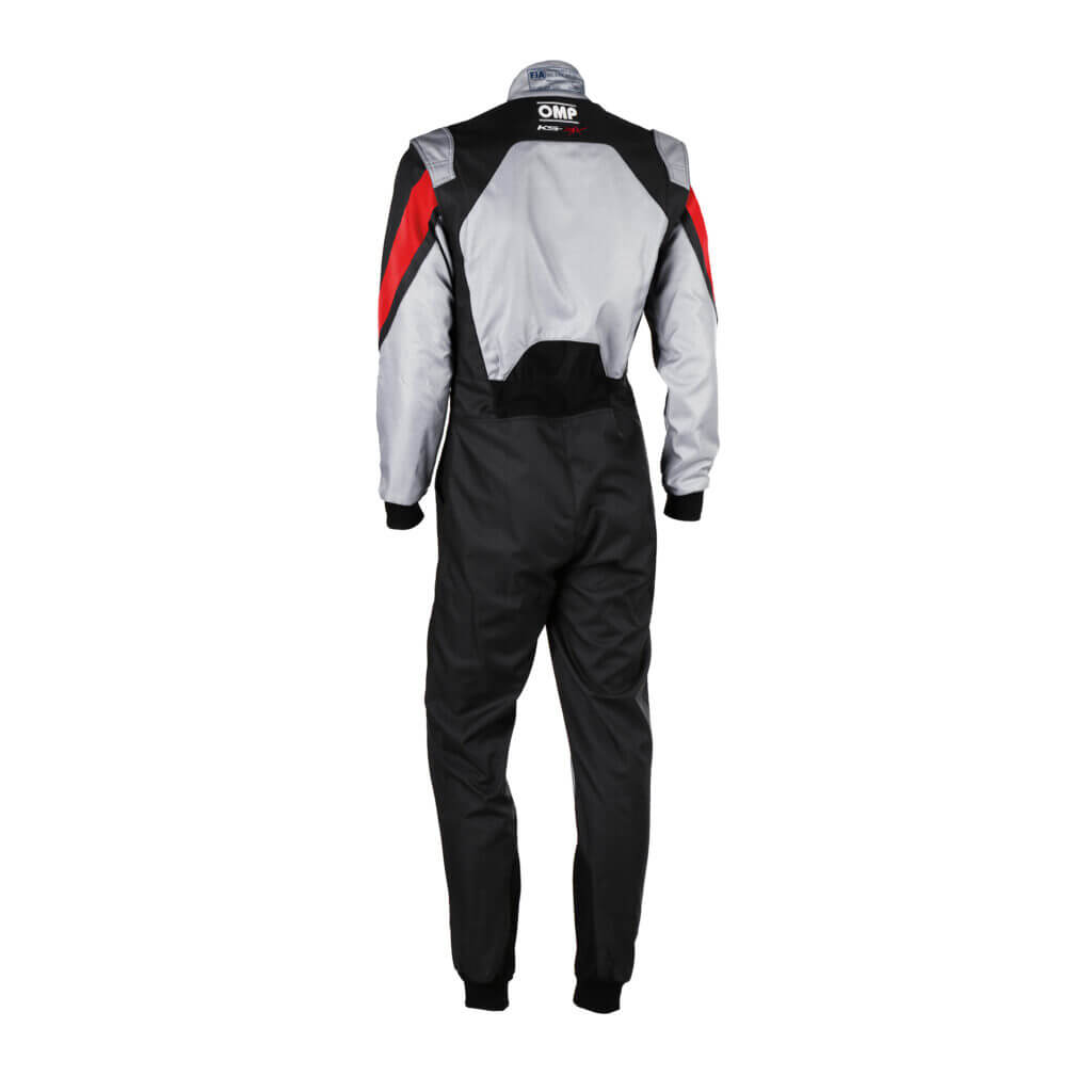 OMP Rennanzug KS-3X ART grau/schwarz FIA 8877-2022