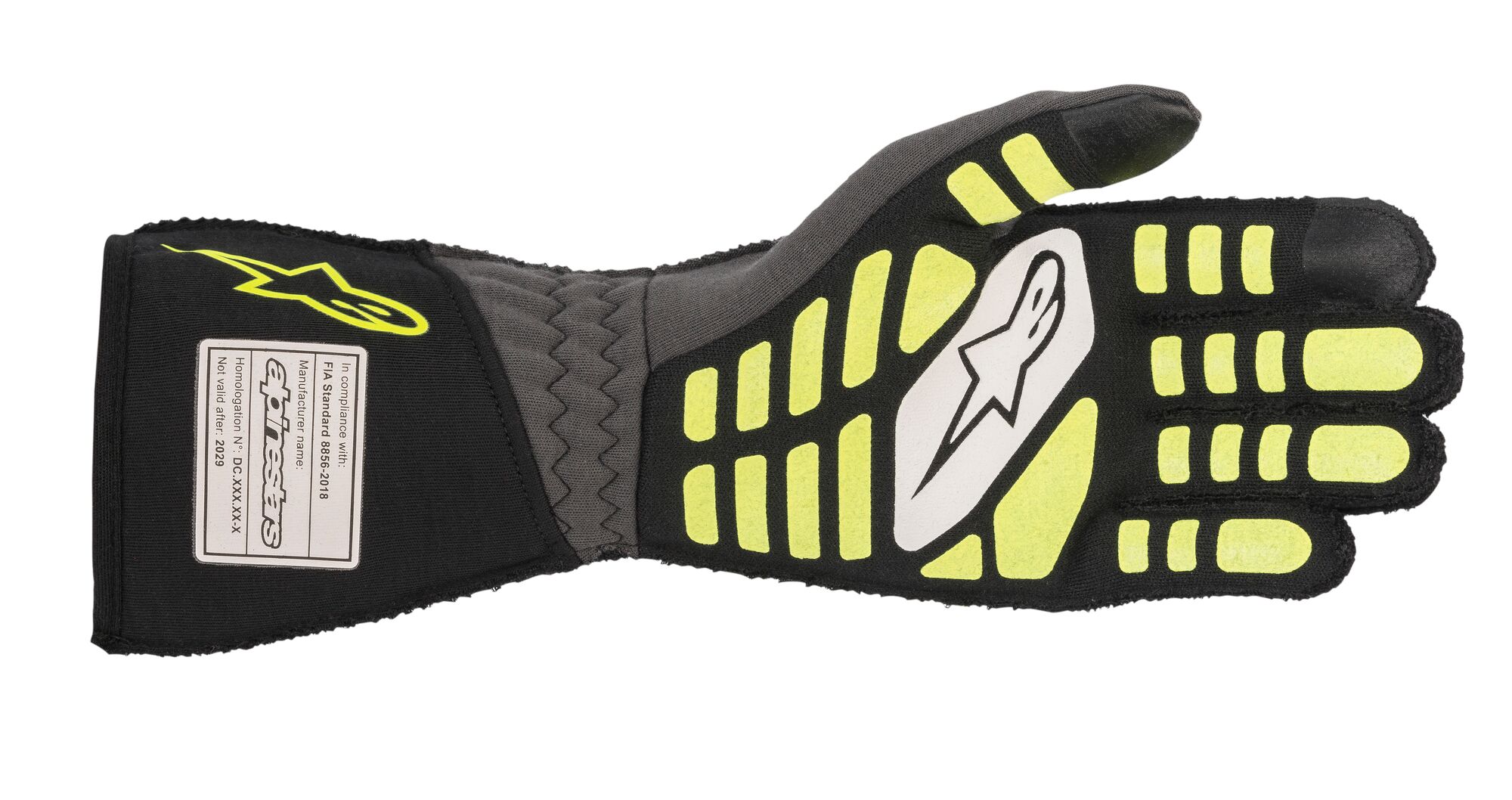 2022 Tech-1 ZX V2 Gloves anthrazite/yello 