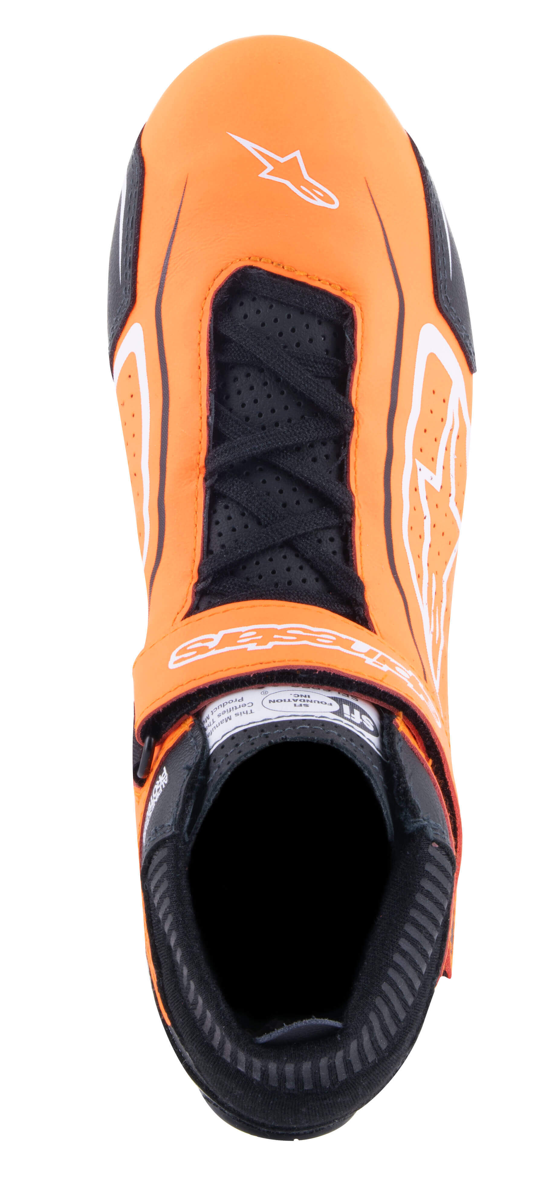 2022 Tech-1T V3 Fahrerschuh orange/schwarz/weiß 2022 Tech-1T V3 Fahrerschuh orange/schwarz/weiß
