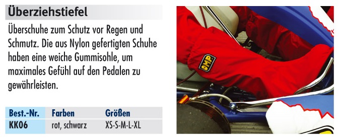 OMP Regenüberschuhe rot OMP Regenüberschuhe rot