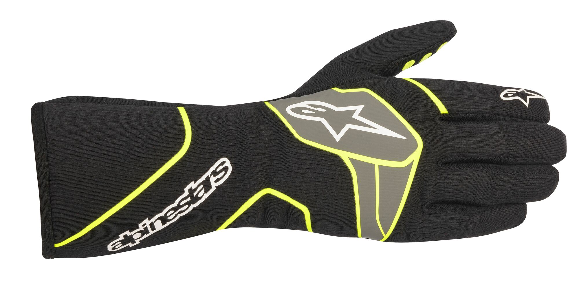 2022 Tech-1 Race V2 Handschuhe schwarz/gelb