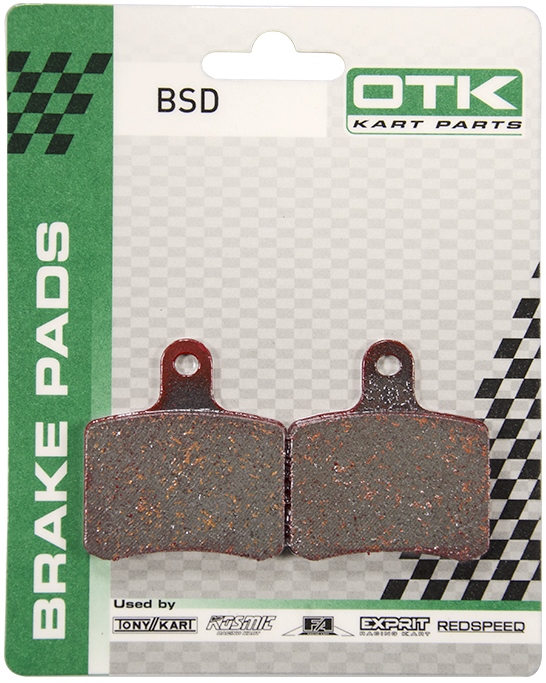 OTK BSD rear brake caliper's pad (2 pcs box) 