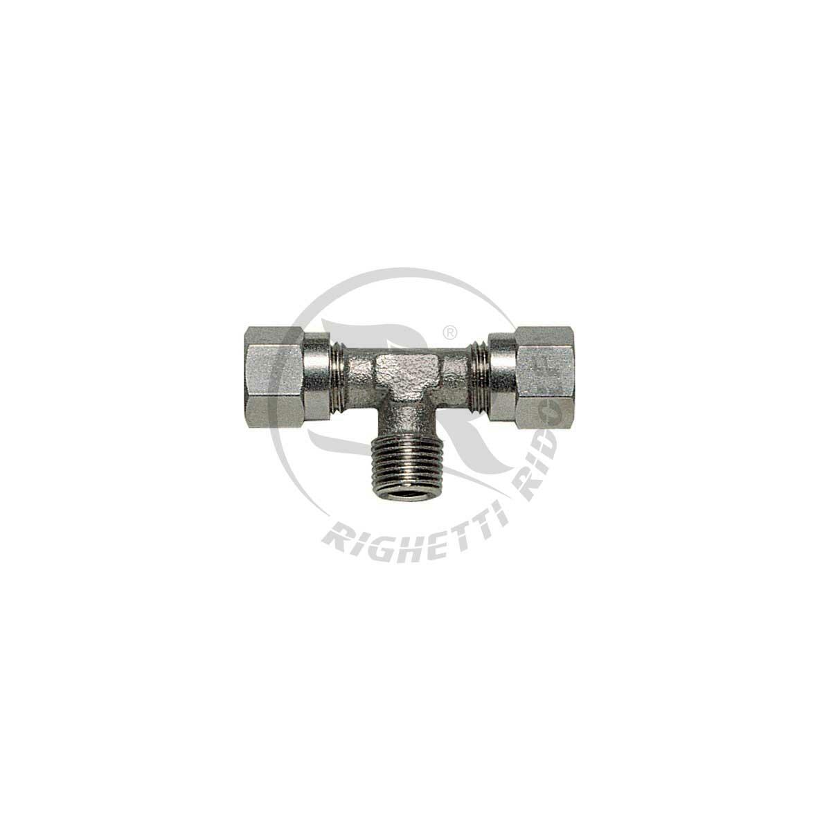 Bremsleitung Anschlussstück T-Verteiler 6/4mm+1/8