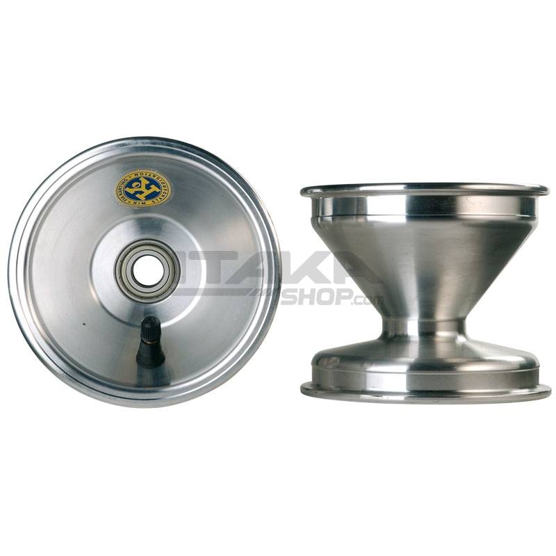 ALU Felge 115mm VOLL T6 vorne mit Lager (2Stk.)