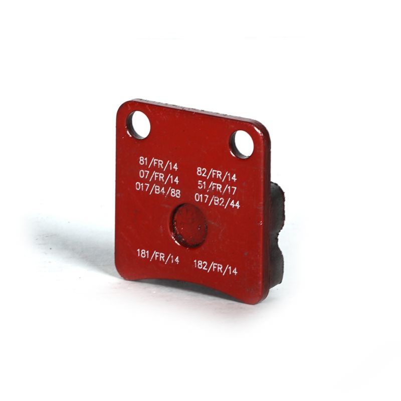 KR Bremsbelag vorne KZ/DD2/MINI rot soft SET 2 Stk KR Bremsbelag vorne KZ/DD2/MINI rot soft SET 2 Stk