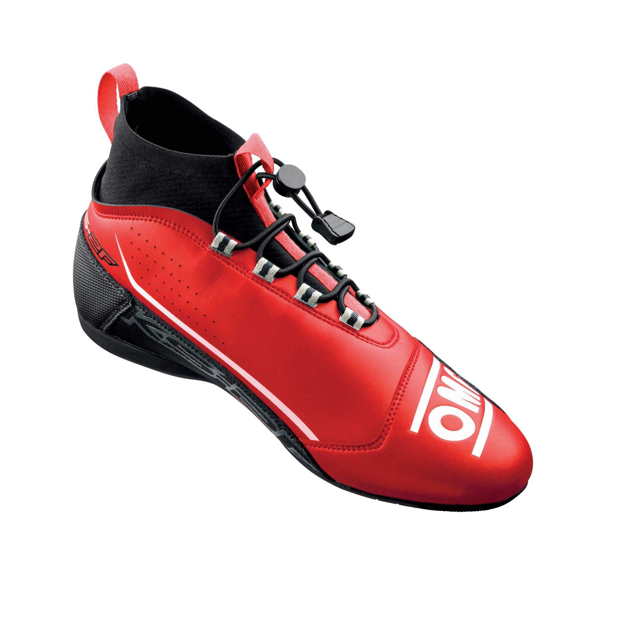 OMP KS-2F Rennkartschuh rot/schwarz