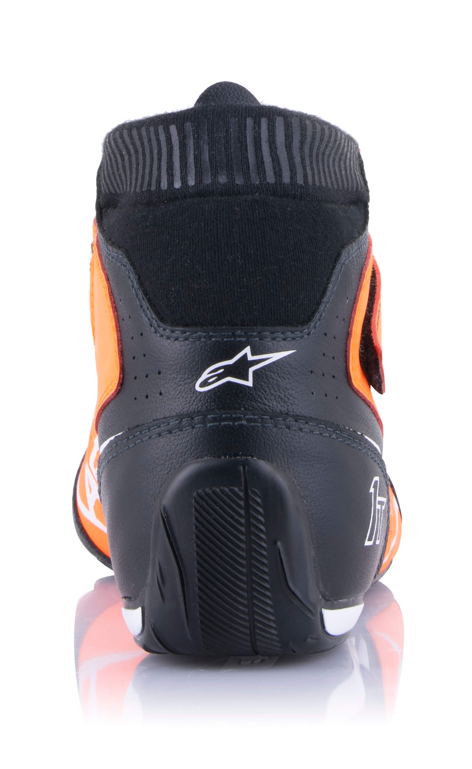 2022 Tech-1T V3 Fahrerschuh orange/schwarz/weiß 2022 Tech-1T V3 Fahrerschuh orange/schwarz/weiß