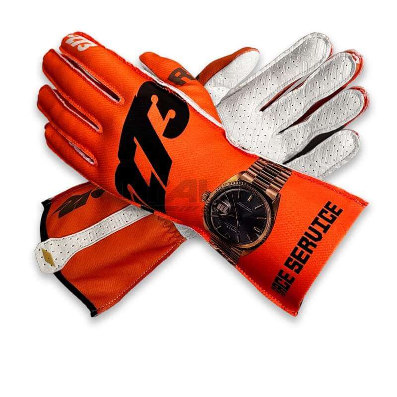 MINUS 273 Rennhandschuhe RACE SERVICE orange 