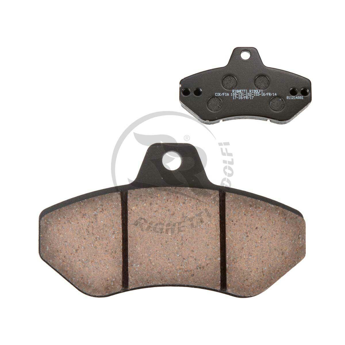 Rear Brake Pad (110) black 2pcs. 