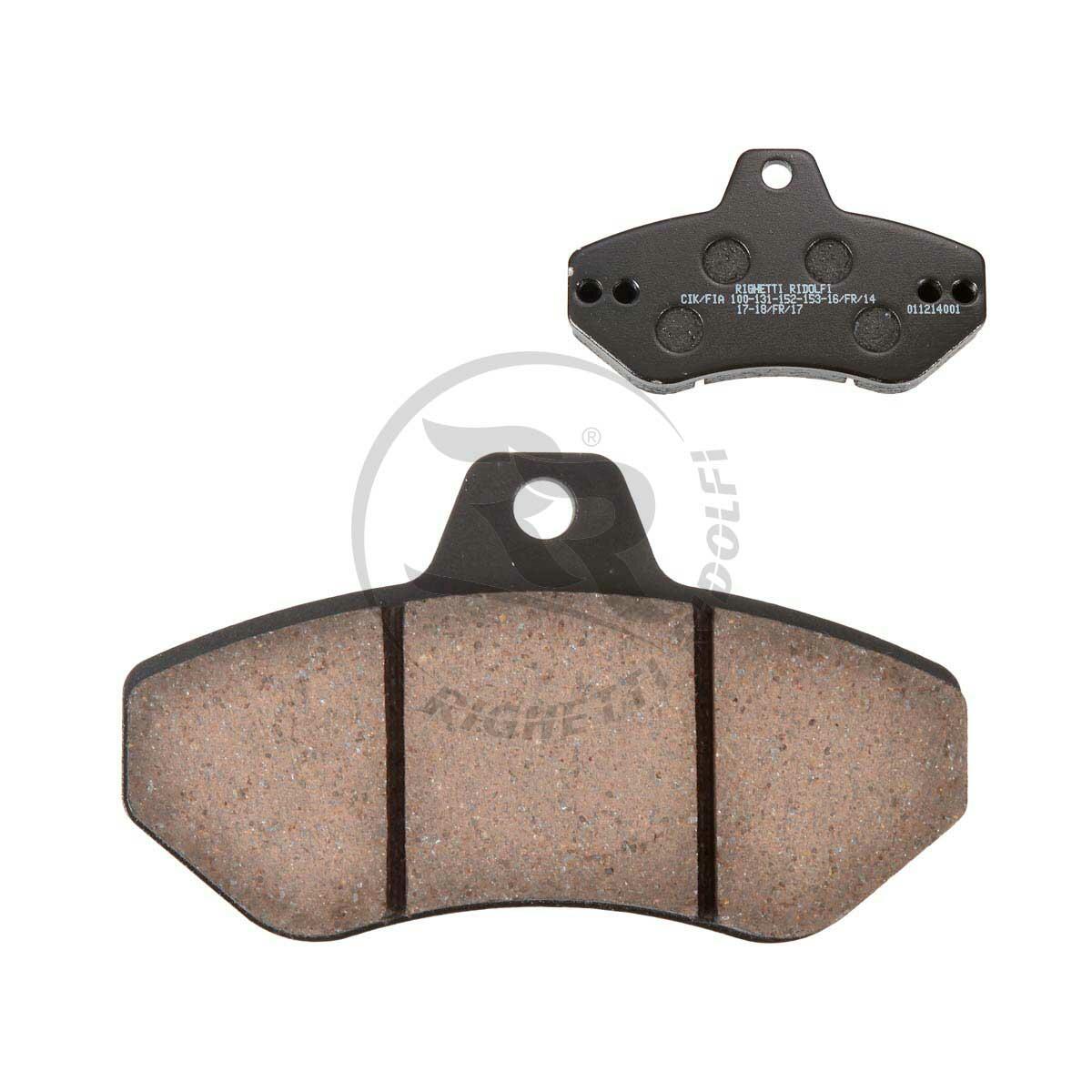 Bremsbelag (111) Schwarz hinten 2Stk. Bremsbelag (111) Schwarz hinten 2Stk.