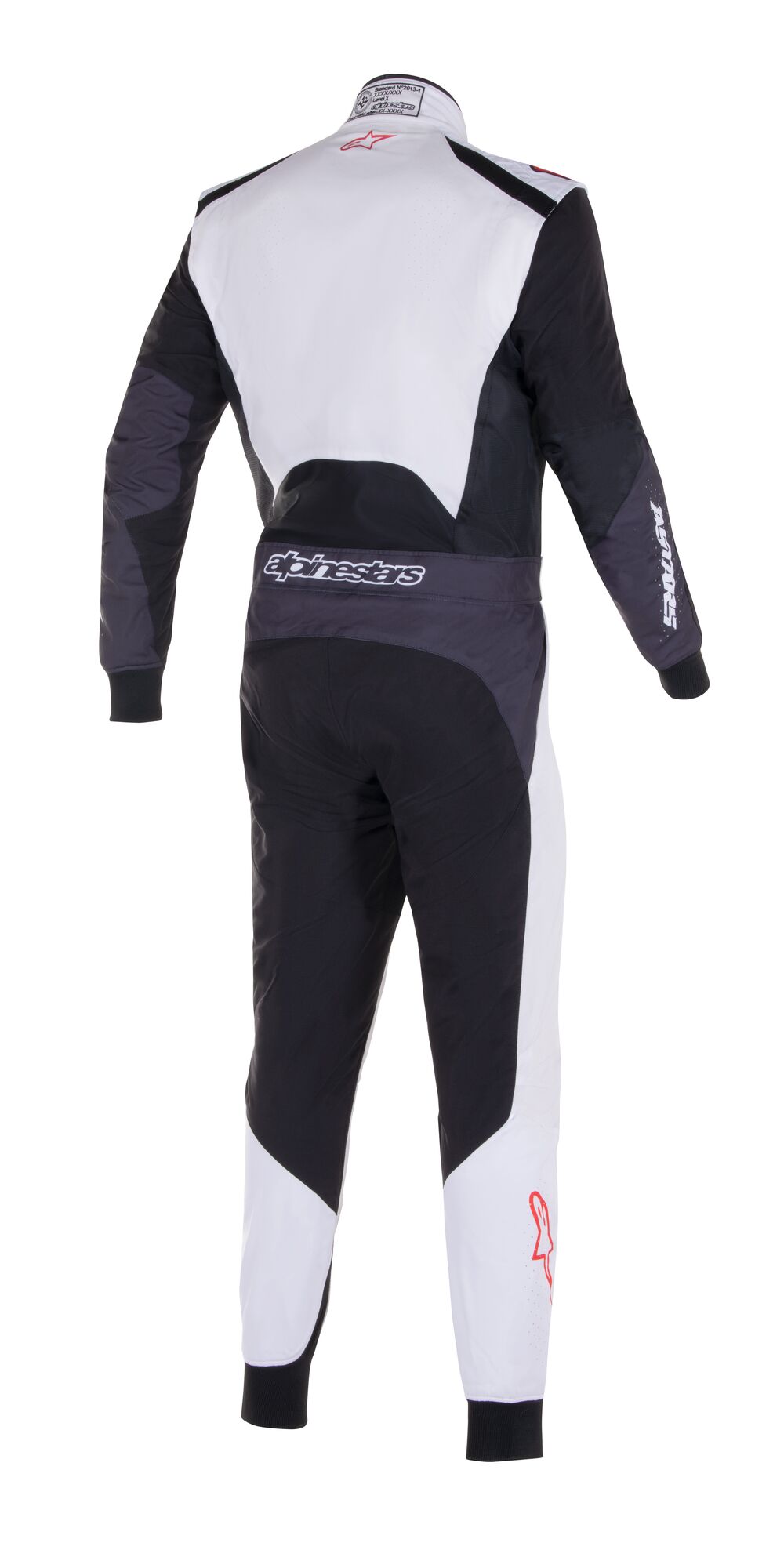 2025 KMX-5 V3 kart race suit white/black/bri. red 