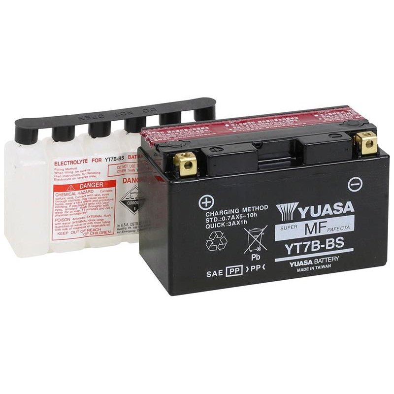 Batterie 12V-6,5Ah Yuasa-Rotax unbefüllt Batterie 12V-6,5Ah Yuasa-Rotax unbefüllt