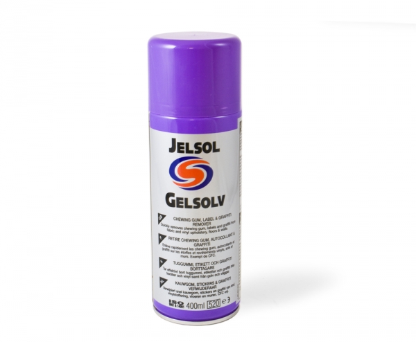 Jelsol Spezialreiniger Dose 400ml  Kaugummi, Aufkleber, Graffiti, Reifengummi Jelsol Spezialreiniger Dose 400ml  Kaugummi, Aufkleber, Graffiti, Reifengummi