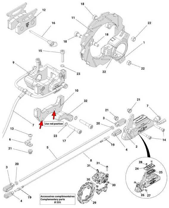 Hinterbremse Endurance