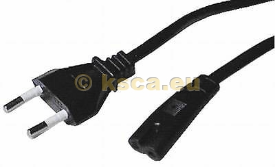 Euro Netzkabel 1,5M schwarz Euro Netzkabel 1,5M schwarz