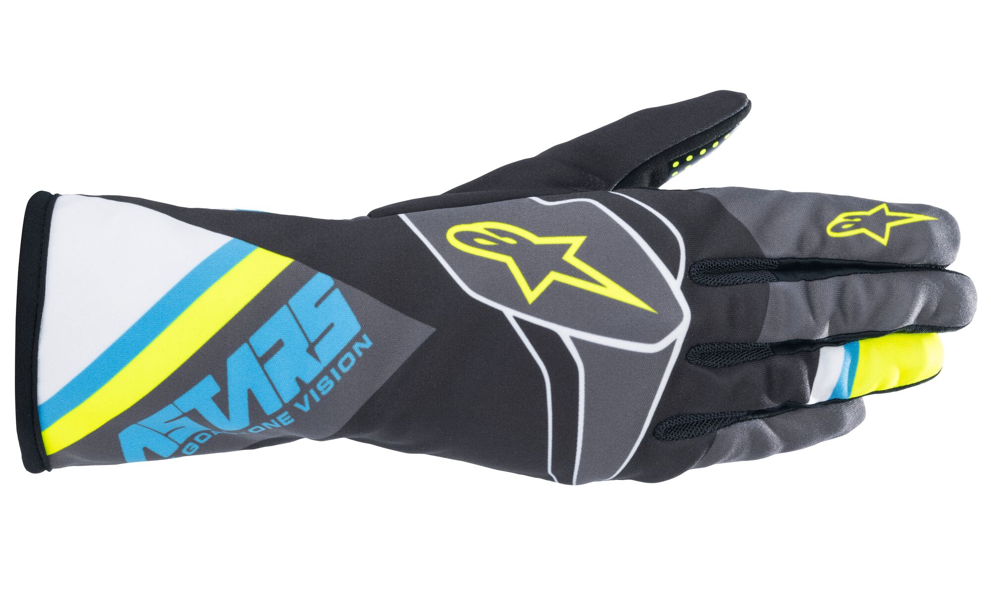 2022 Tech-1 K Race V2 GHP Handschuhe schw/blau/gel