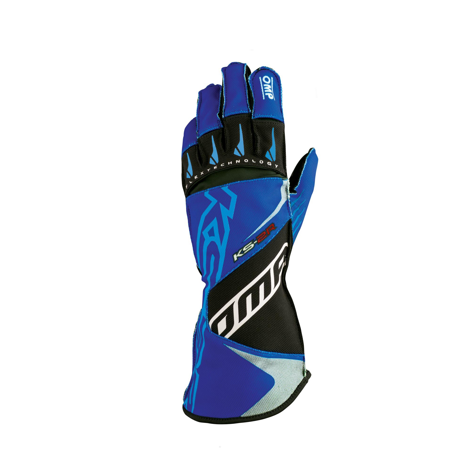OMP KS-2R Rennhandschuh blau/schwarz OMP KS-2R Rennhandschuh blau/schwarz