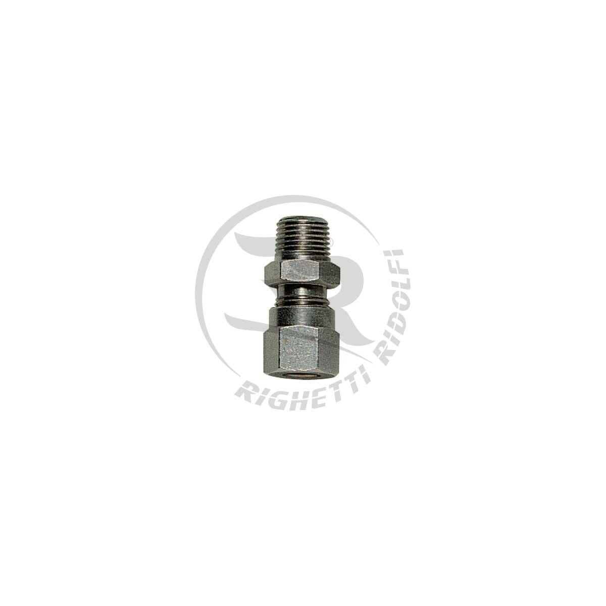 Straight Pipe Connector 1/8" GAS 