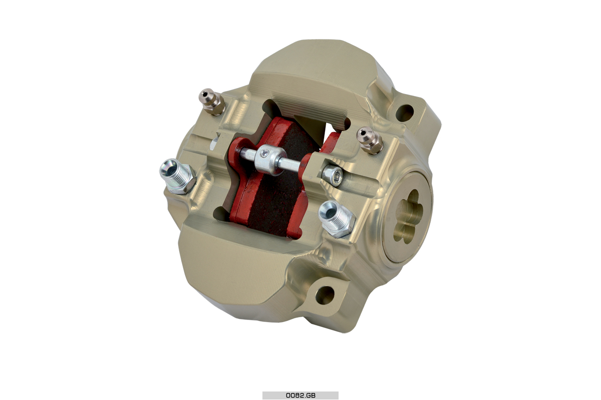 OTK BSD Bremssattel Hinten Komplett OTK - Tonykart - Kosmic - Exprit - Gillard