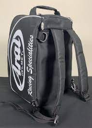 ARAI Helmrucksack schwarz