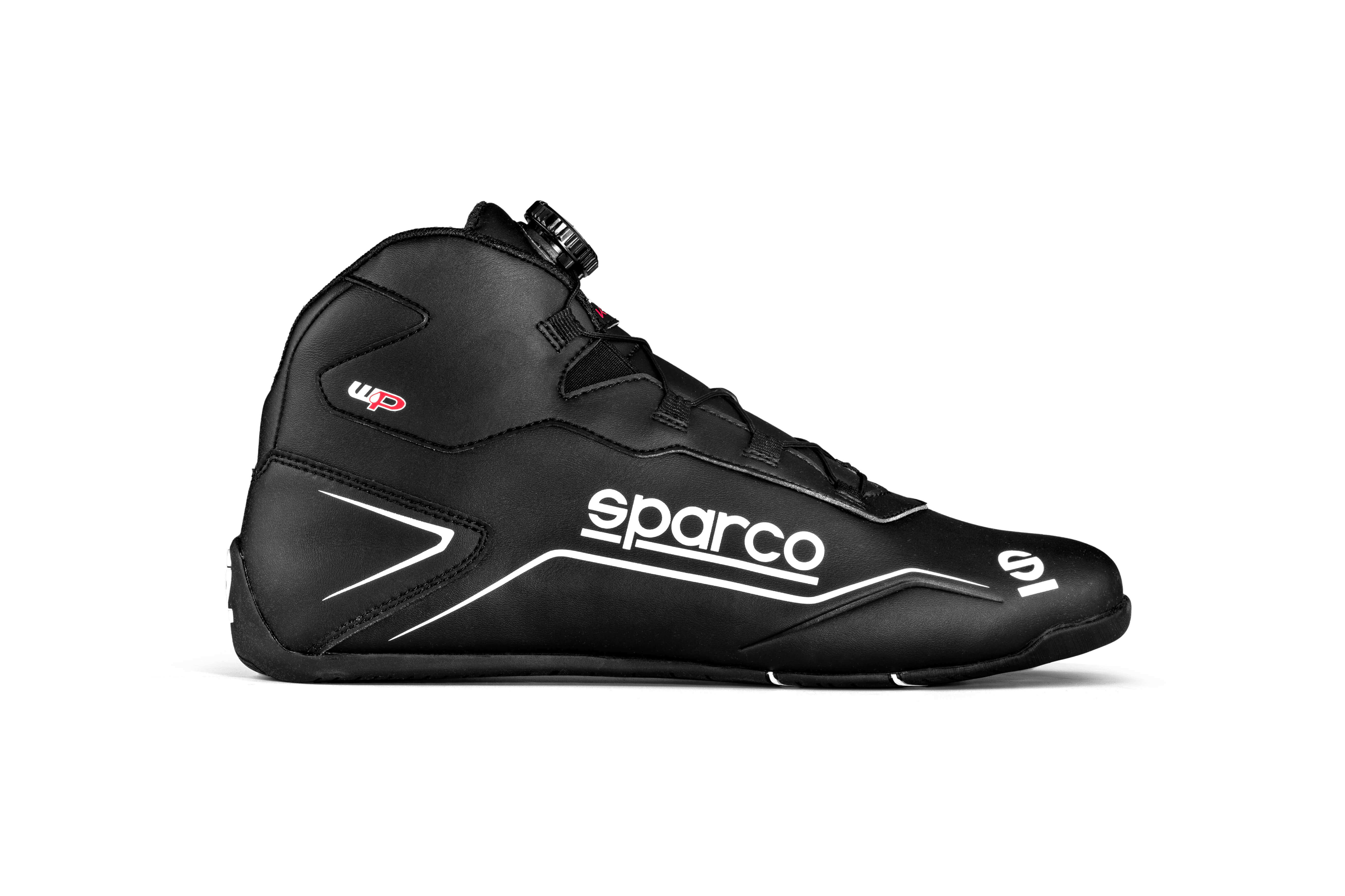 2022 Sparco K-RUN WP raceshoes black Wather proof