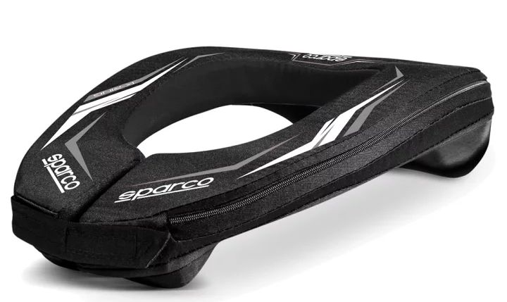 Sparco Nackenschutz K-Ring schwarz/weiß Sparco Nackenschutz K-Ring schwarz/weiß