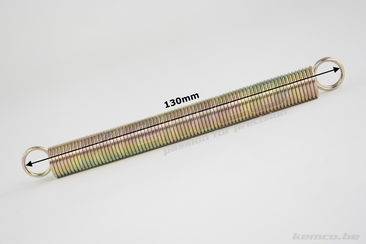 Feder für Schalldämpfer D12mm L130mm