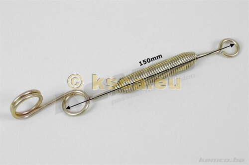 Auspufffeder mit Ring D14mm Auspufffeder mit Ring D14mm