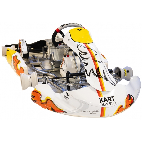Kart Republic KR MINI 2025 weiß Kart Republic - Alonso Kart Republic KR MINI 2025 weiß Kart Republic - Alonso