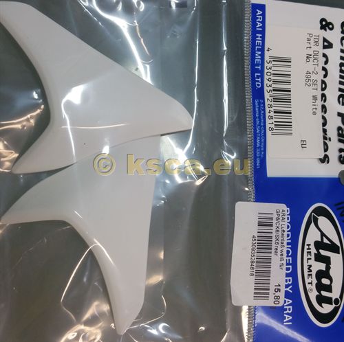ARAI Lufteinlaß weiß für GP6/CK6/SK6 rear ARAI Lufteinlaß weiß für GP6/CK6/SK6 rear