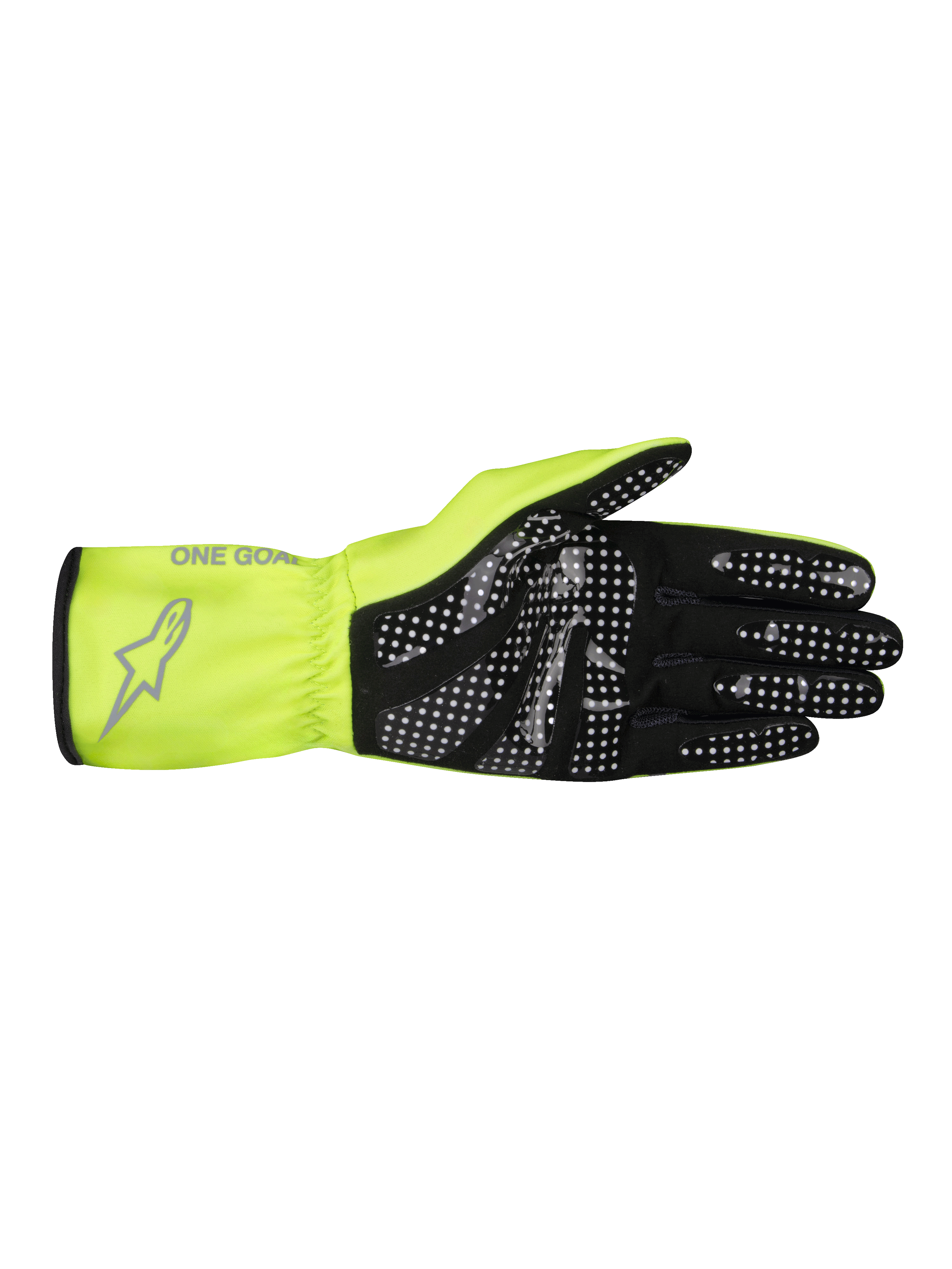 2025 Tech-1 K Race V2 Pure Handschuhe gelb fl/grau