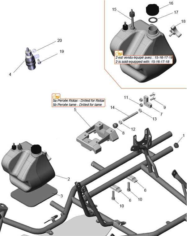 Rahmen/Benzintank/Motorbock 2022/23