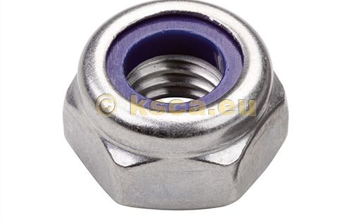 Sicherungsmutter M14X1,50 DIN 985 Stahl verzinkt Sicherungsmutter M14X1,50 DIN 985 Stahl verzinkt
